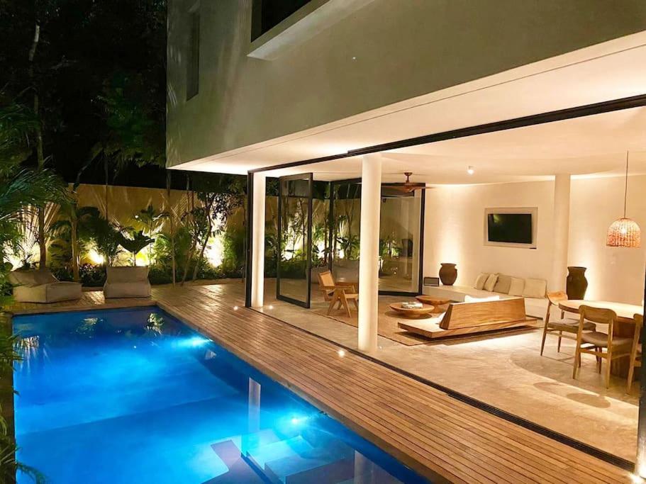 Casa Areca, Awarded Architectural Villa Located In A Secured Gated Community, With Concierge Services Tulum Exterior foto
