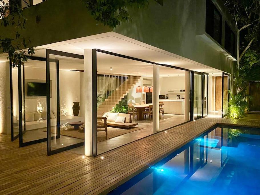 Casa Areca, Awarded Architectural Villa Located In A Secured Gated Community, With Concierge Services Tulum Exterior foto